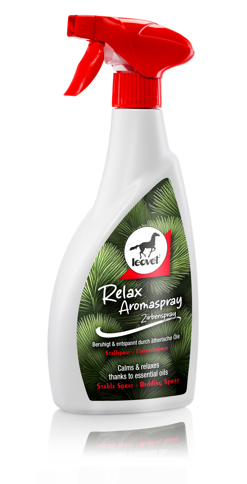 👉 Leovet Relax Aromaspray Zirbenspray – Beruhigend & entspannend für Pferde