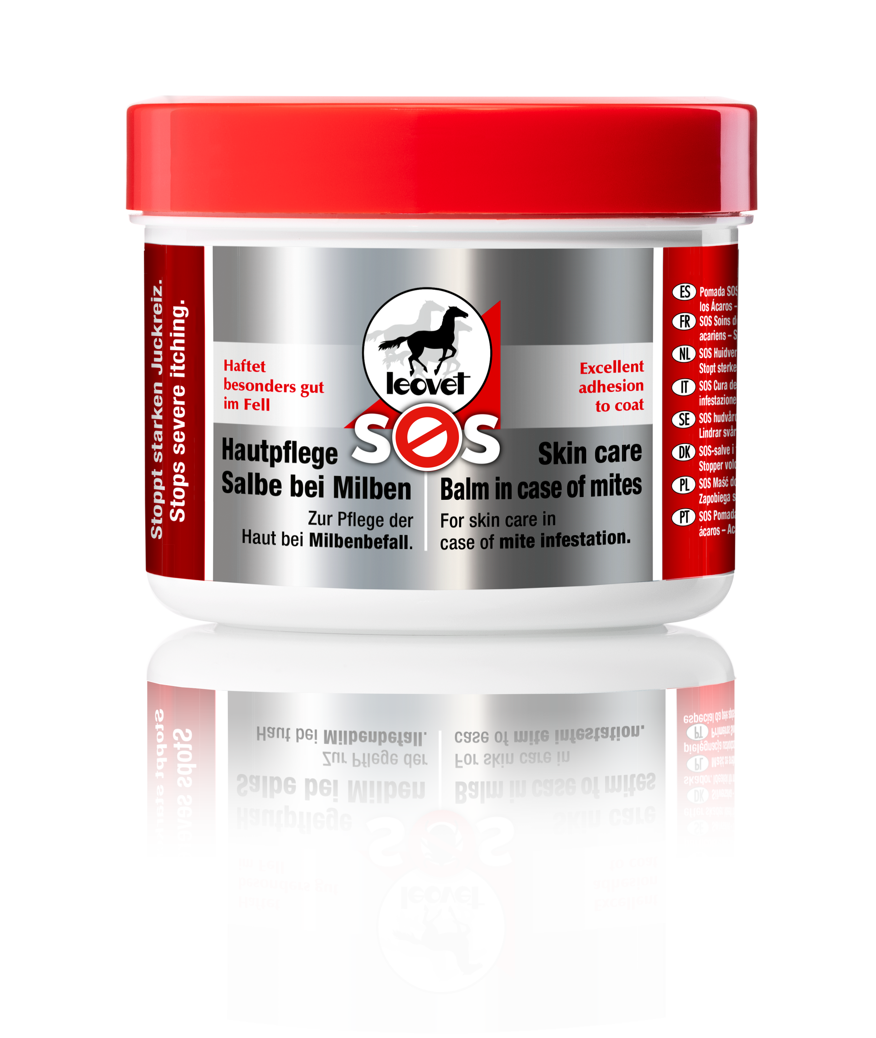 Leovet SOS Hautpflege Salbe bei Milben, Milbensalbe, 150ml