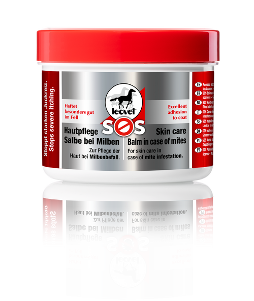 Leovet SOS Hautpflege Salbe bei Milben, Milbensalbe, 150ml