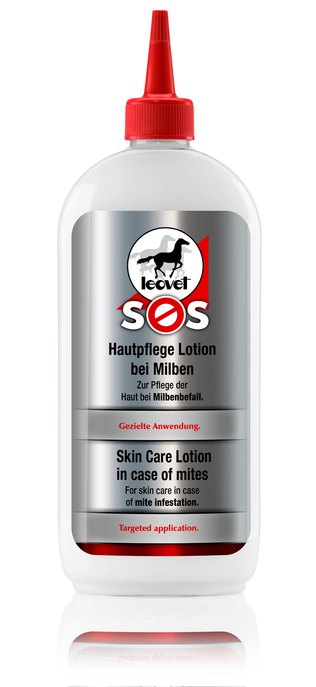 Leovet SOS Hautpflege Lotion bei Milben, Milbenlotion, 500ml